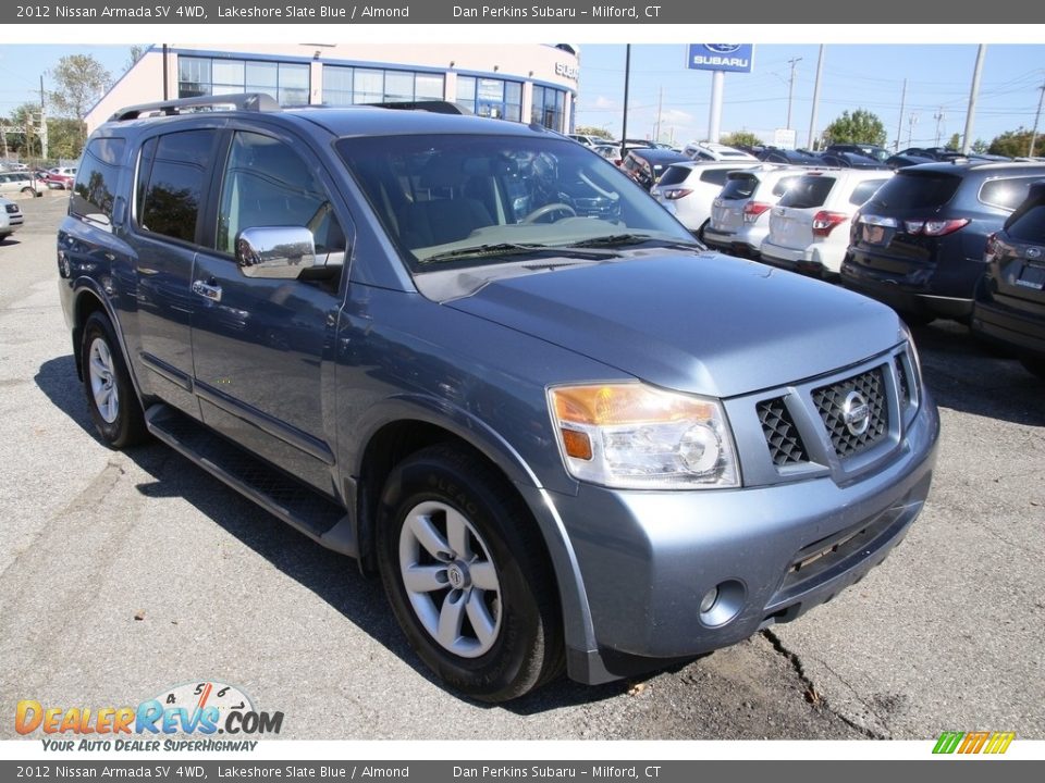 Front 3/4 View of 2012 Nissan Armada SV 4WD Photo #3