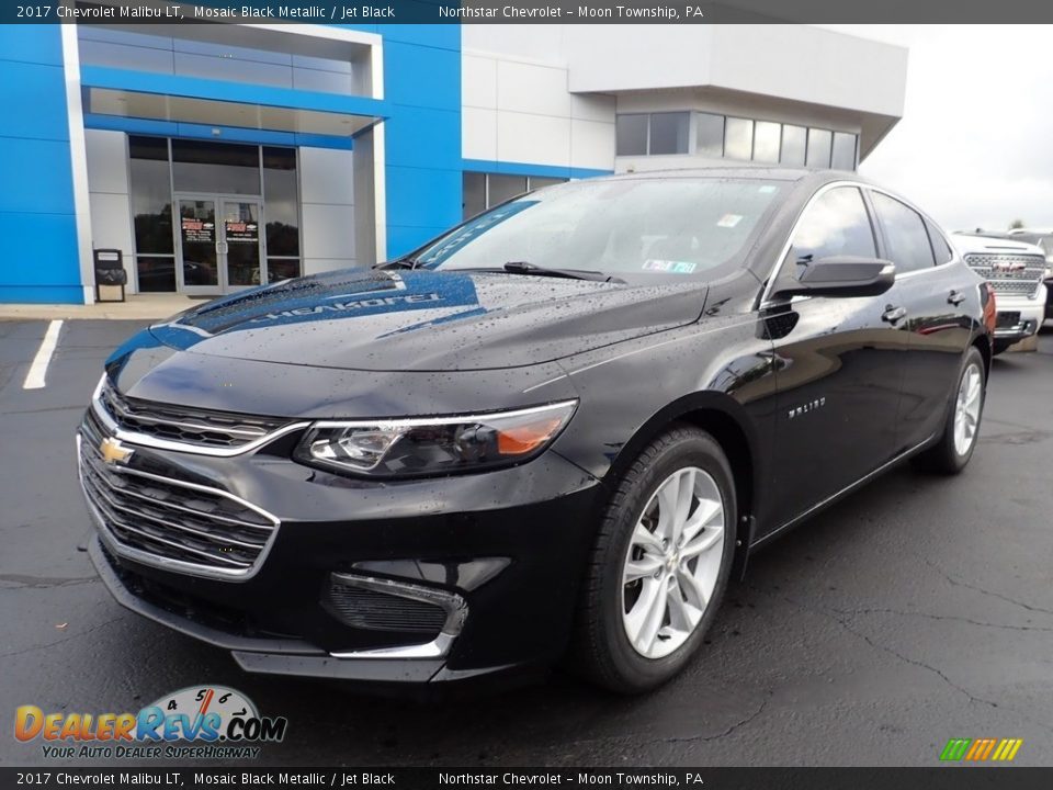 2017 Chevrolet Malibu LT Mosaic Black Metallic / Jet Black Photo #2