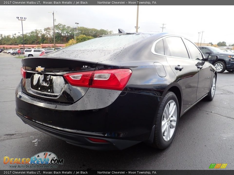 2017 Chevrolet Malibu LT Mosaic Black Metallic / Jet Black Photo #7