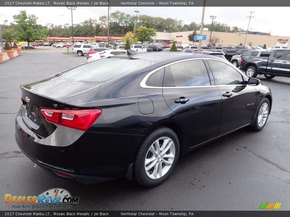 2017 Chevrolet Malibu LT Mosaic Black Metallic / Jet Black Photo #8