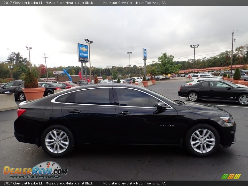 2017 Chevrolet Malibu LT Mosaic Black Metallic / Jet Black Photo #9