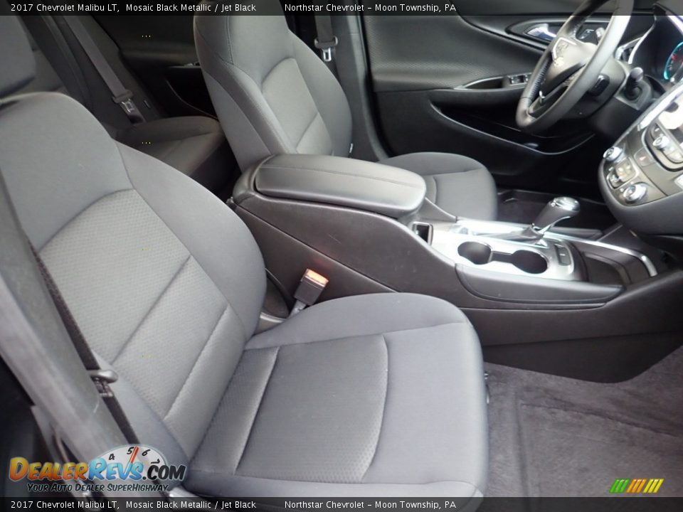 2017 Chevrolet Malibu LT Mosaic Black Metallic / Jet Black Photo #14