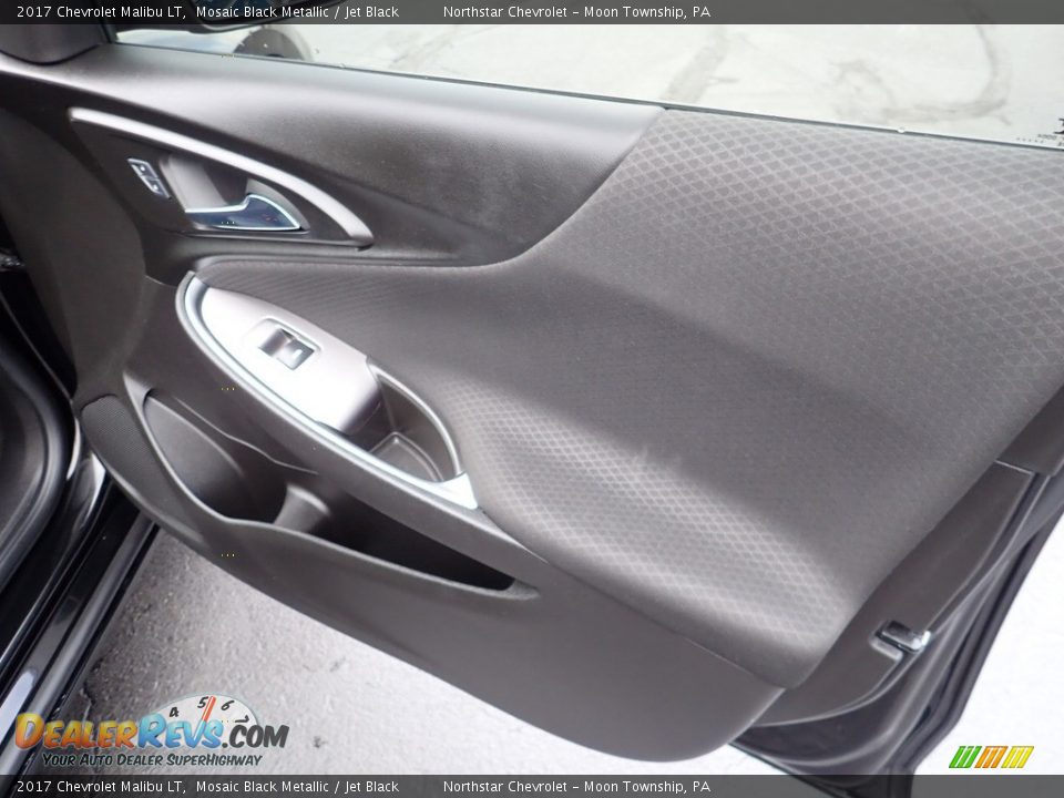 2017 Chevrolet Malibu LT Mosaic Black Metallic / Jet Black Photo #16
