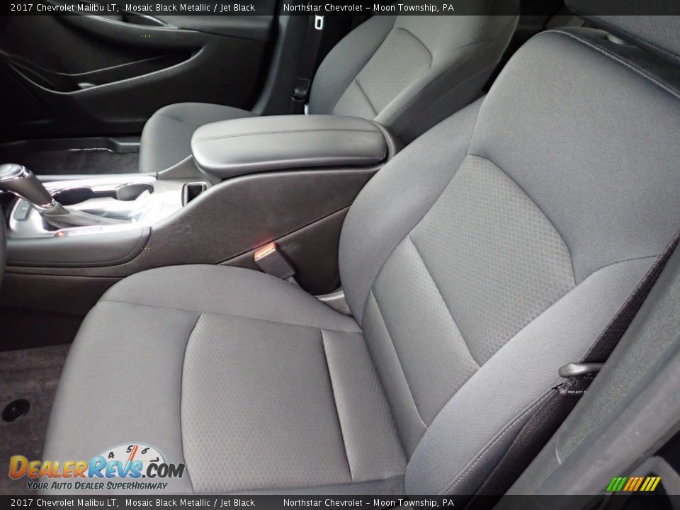 2017 Chevrolet Malibu LT Mosaic Black Metallic / Jet Black Photo #19
