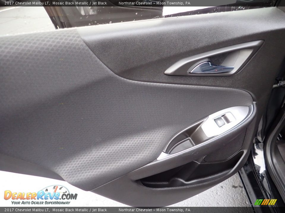 2017 Chevrolet Malibu LT Mosaic Black Metallic / Jet Black Photo #22
