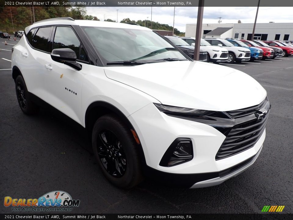 2021 Chevrolet Blazer LT AWD Summit White / Jet Black Photo #7