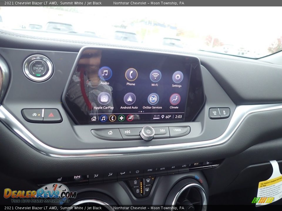 2021 Chevrolet Blazer LT AWD Summit White / Jet Black Photo #16