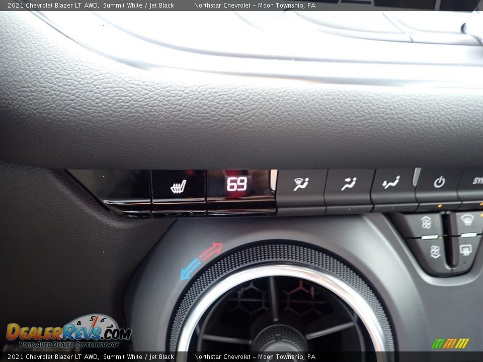 2021 Chevrolet Blazer LT AWD Summit White / Jet Black Photo #18