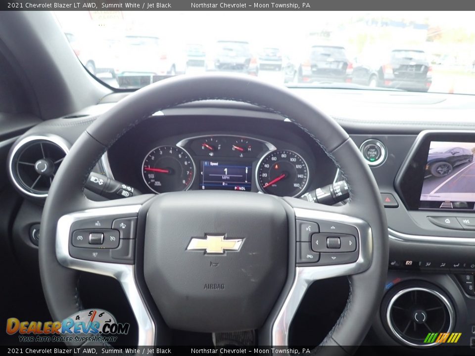 2021 Chevrolet Blazer LT AWD Summit White / Jet Black Photo #20