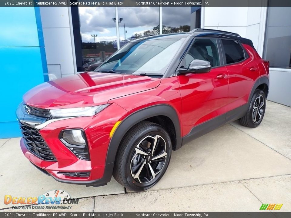 Scarlet Red Metallic 2021 Chevrolet TrailBlazer RS AWD Photo #1