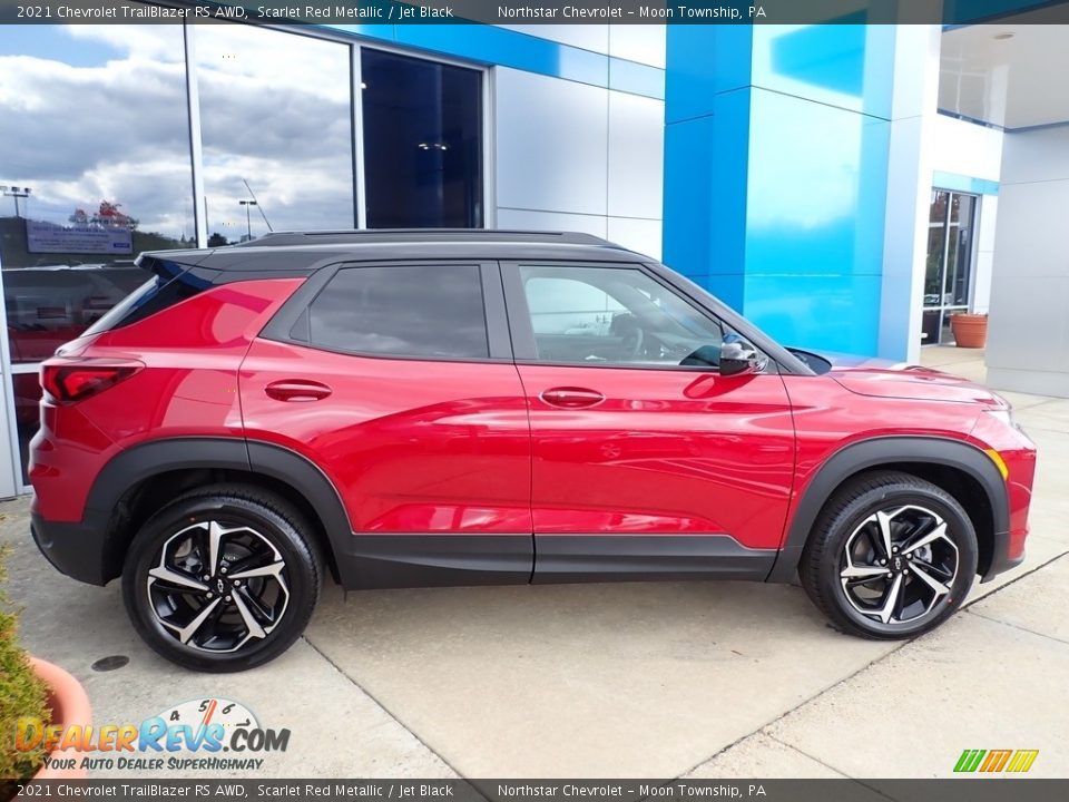 Scarlet Red Metallic 2021 Chevrolet TrailBlazer RS AWD Photo #5