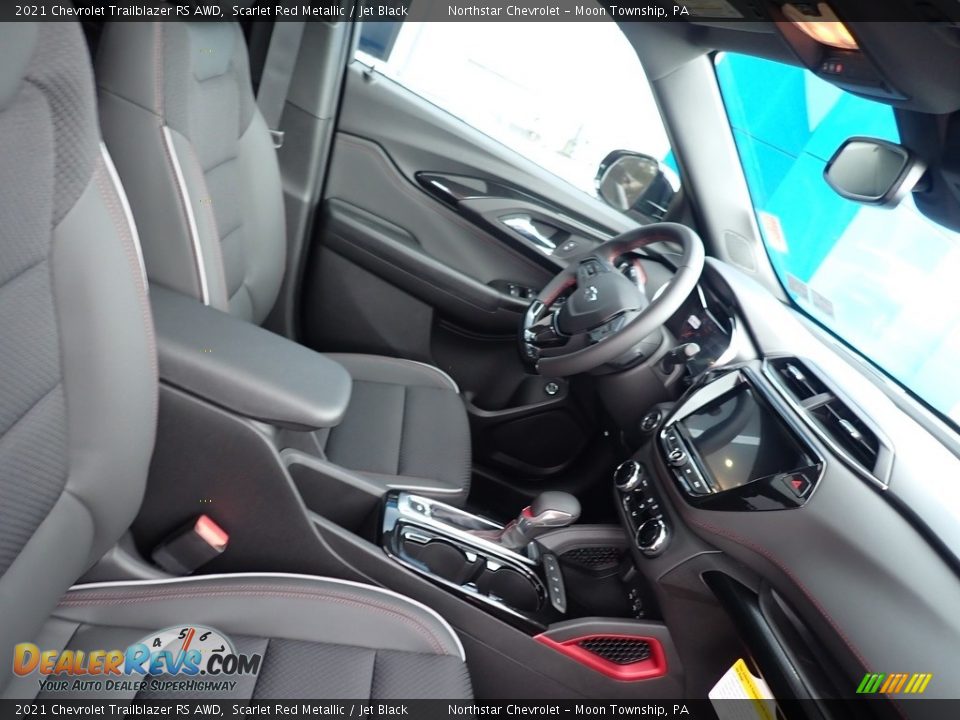 Jet Black Interior - 2021 Chevrolet Trailblazer RS AWD Photo #6