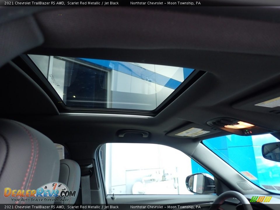 Sunroof of 2021 Chevrolet TrailBlazer RS AWD Photo #8