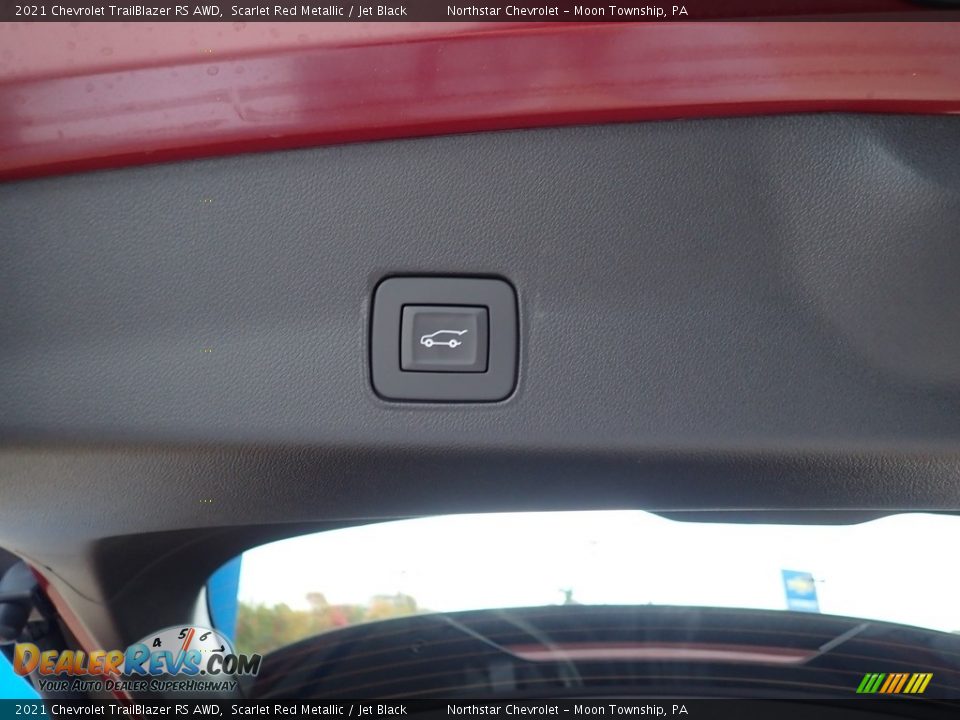 2021 Chevrolet TrailBlazer RS AWD Scarlet Red Metallic / Jet Black Photo #11