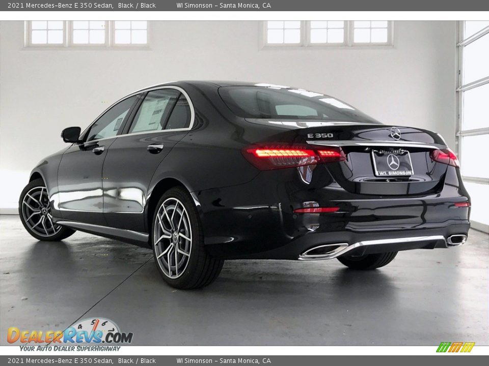 2021 Mercedes-Benz E 350 Sedan Black / Black Photo #2