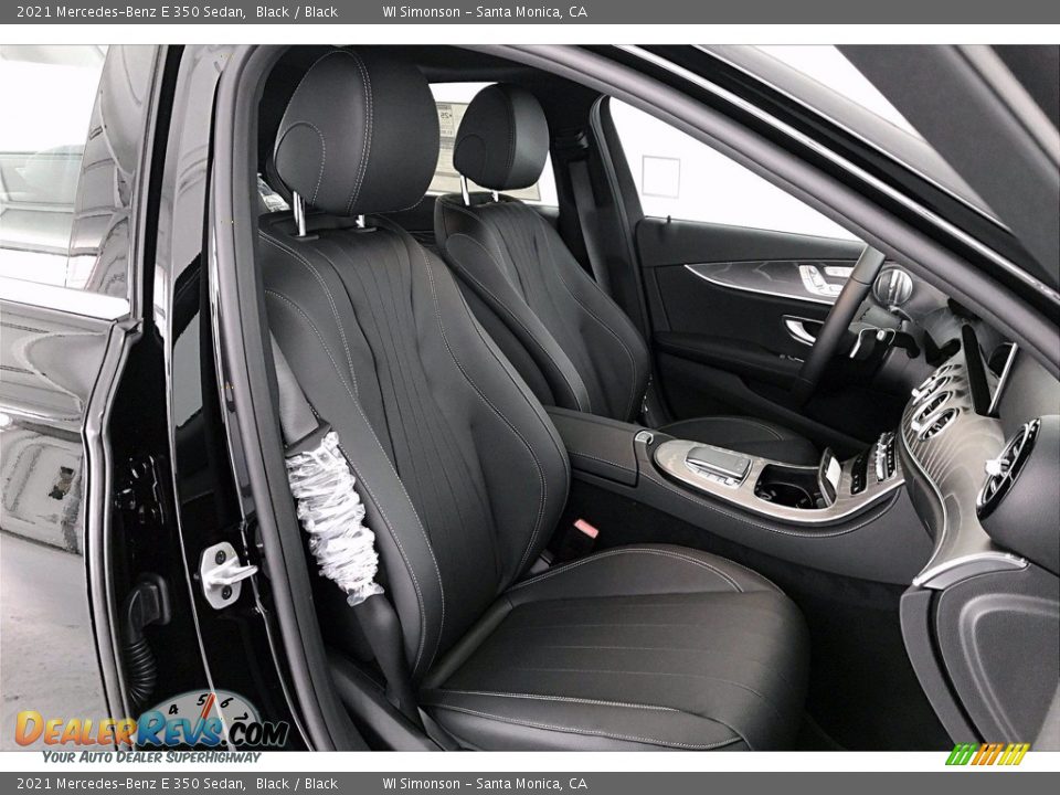 Black Interior - 2021 Mercedes-Benz E 350 Sedan Photo #5