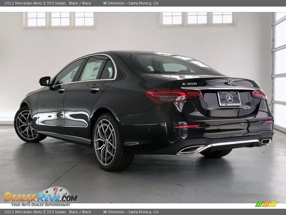 2021 Mercedes-Benz E 350 Sedan Black / Black Photo #2