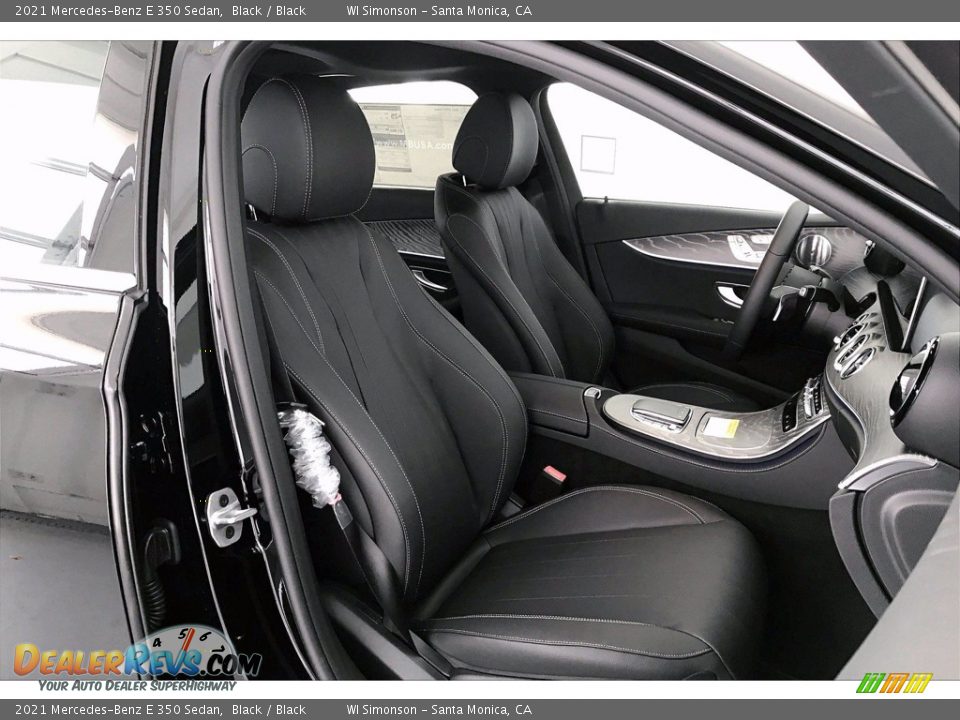 Black Interior - 2021 Mercedes-Benz E 350 Sedan Photo #5