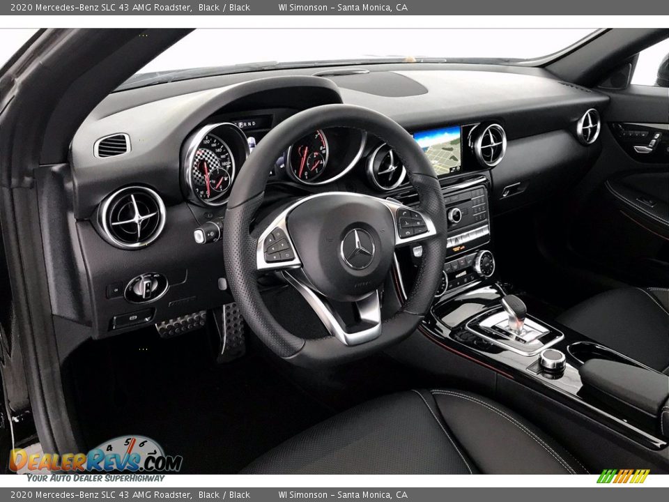 2020 Mercedes-Benz SLC 43 AMG Roadster Black / Black Photo #4