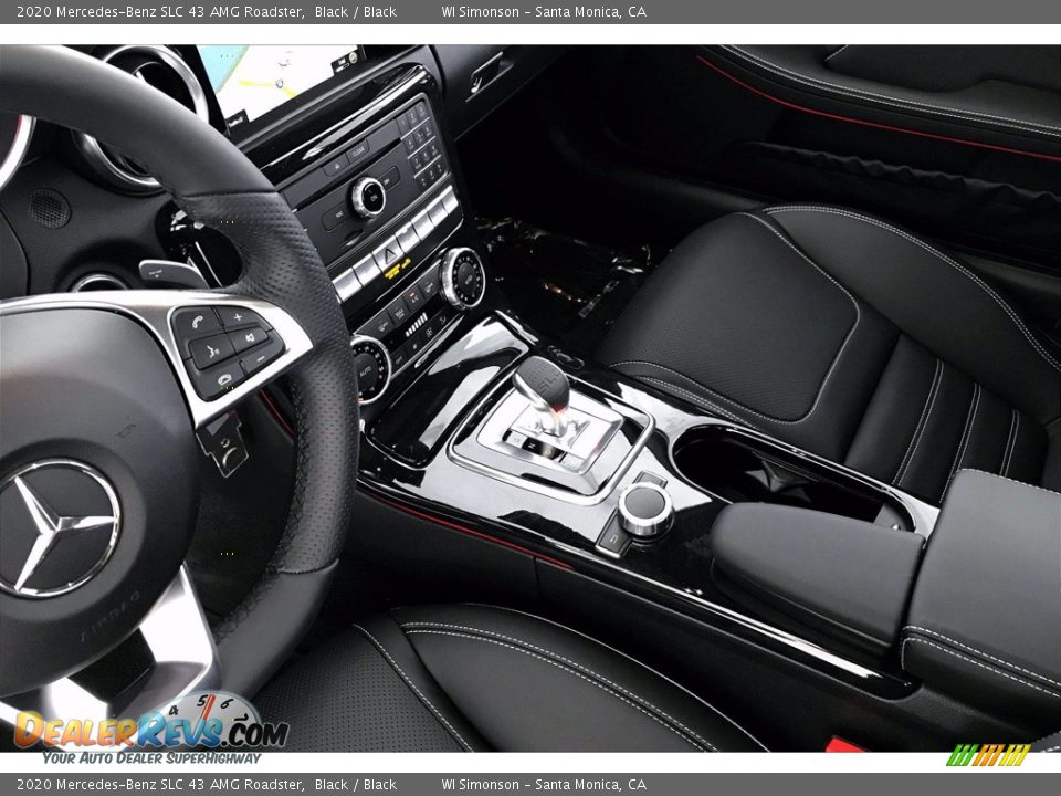 2020 Mercedes-Benz SLC 43 AMG Roadster Black / Black Photo #7