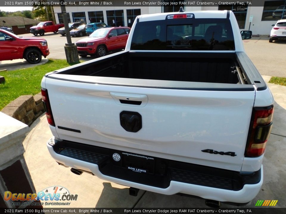 2021 Ram 1500 Big Horn Crew Cab 4x4 Bright White / Black Photo #6