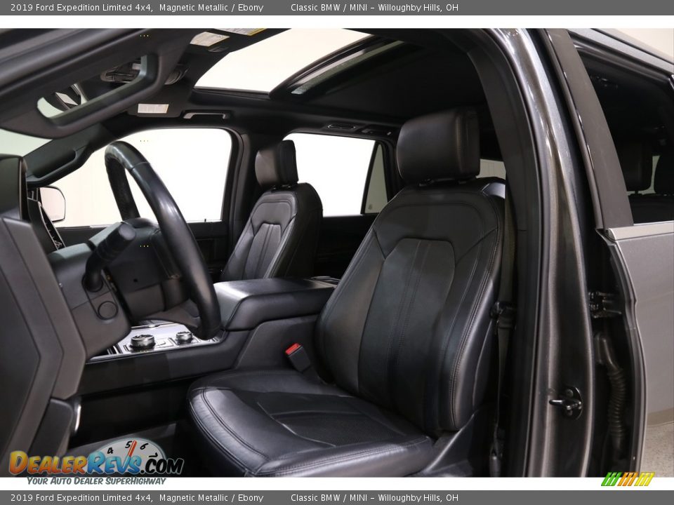 Front Seat of 2019 Ford Expedition Limited 4x4 Photo #8