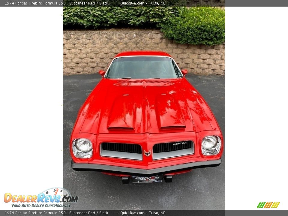 1974 Pontiac Firebird Formula 350 Buccaneer Red / Black Photo #7