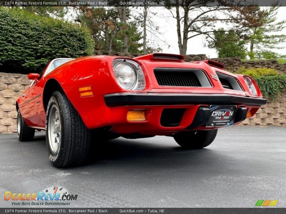 1974 Pontiac Firebird Formula 350 Buccaneer Red / Black Photo #10