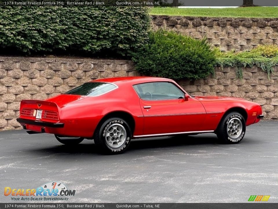 1974 Pontiac Firebird Formula 350 Buccaneer Red / Black Photo #16