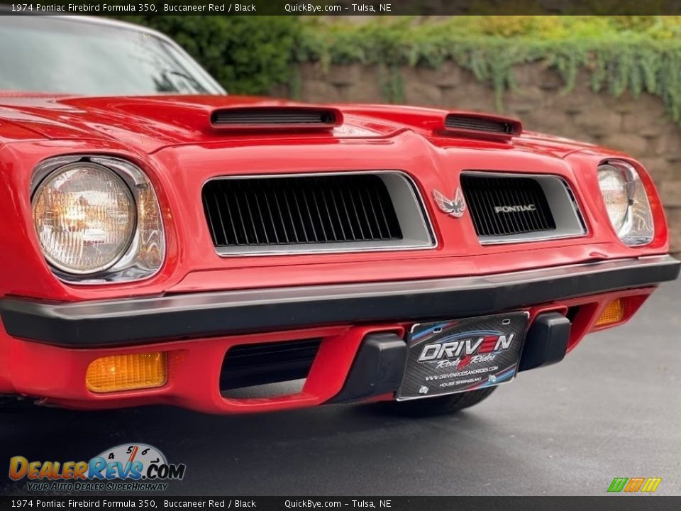 1974 Pontiac Firebird Formula 350 Buccaneer Red / Black Photo #18
