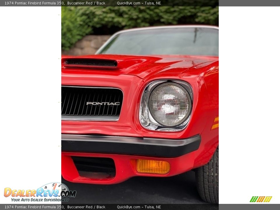 1974 Pontiac Firebird Formula 350 Buccaneer Red / Black Photo #21