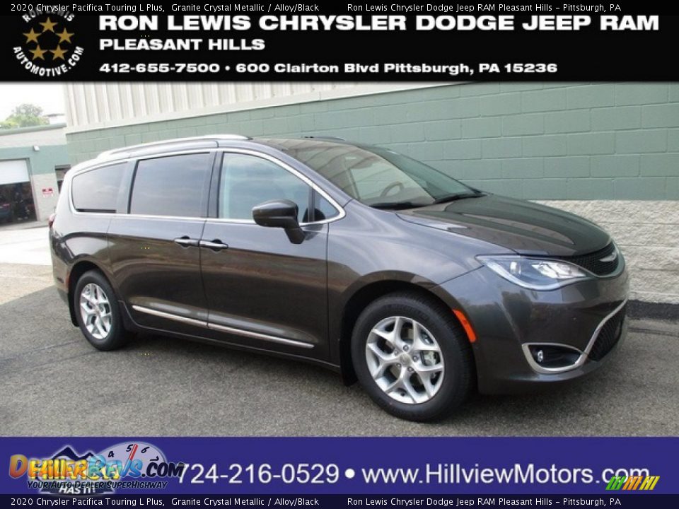 2020 Chrysler Pacifica Touring L Plus Granite Crystal Metallic / Alloy/Black Photo #1