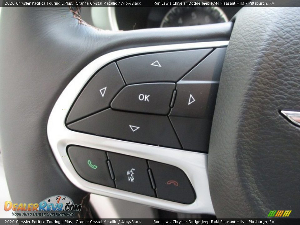 2020 Chrysler Pacifica Touring L Plus Granite Crystal Metallic / Alloy/Black Photo #16