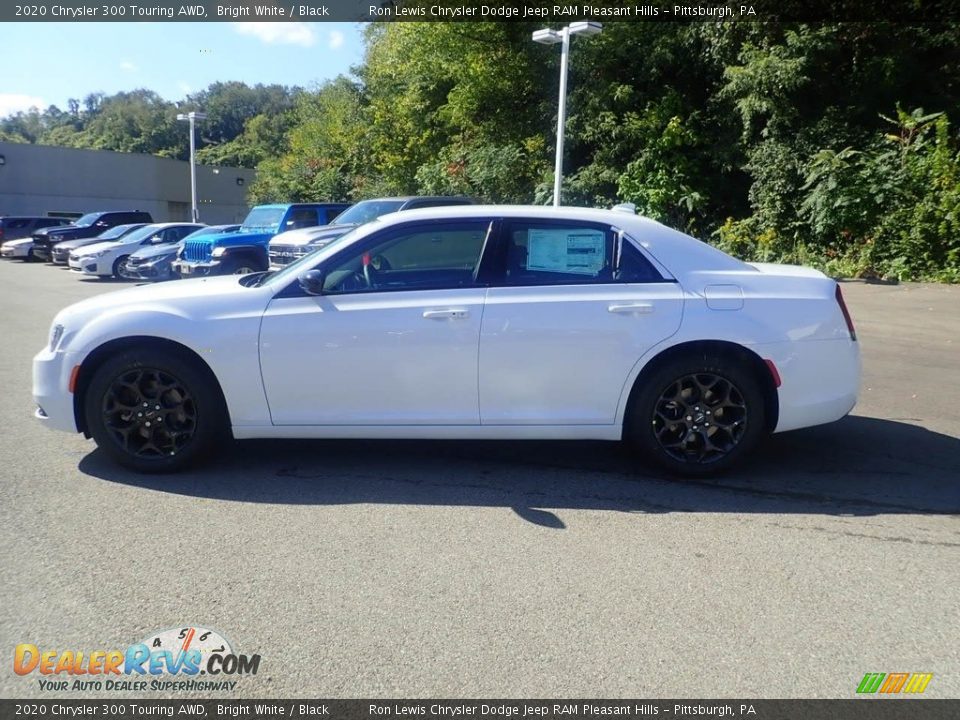 2020 Chrysler 300 Touring AWD Bright White / Black Photo #7