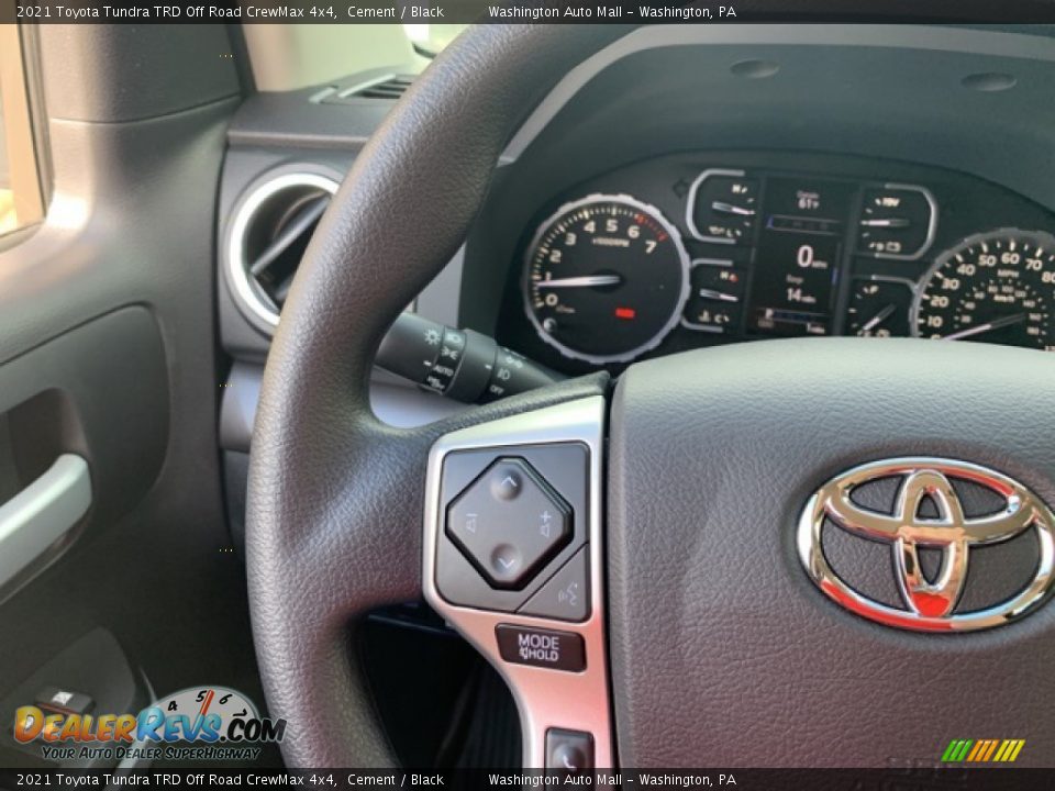 2021 Toyota Tundra TRD Off Road CrewMax 4x4 Cement / Black Photo #9