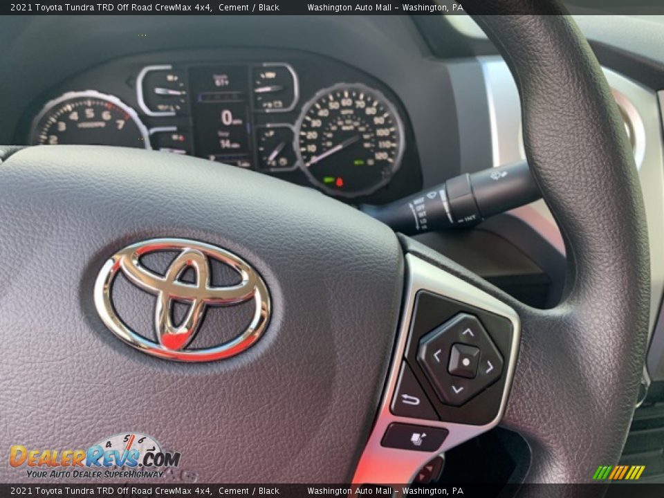 2021 Toyota Tundra TRD Off Road CrewMax 4x4 Cement / Black Photo #10