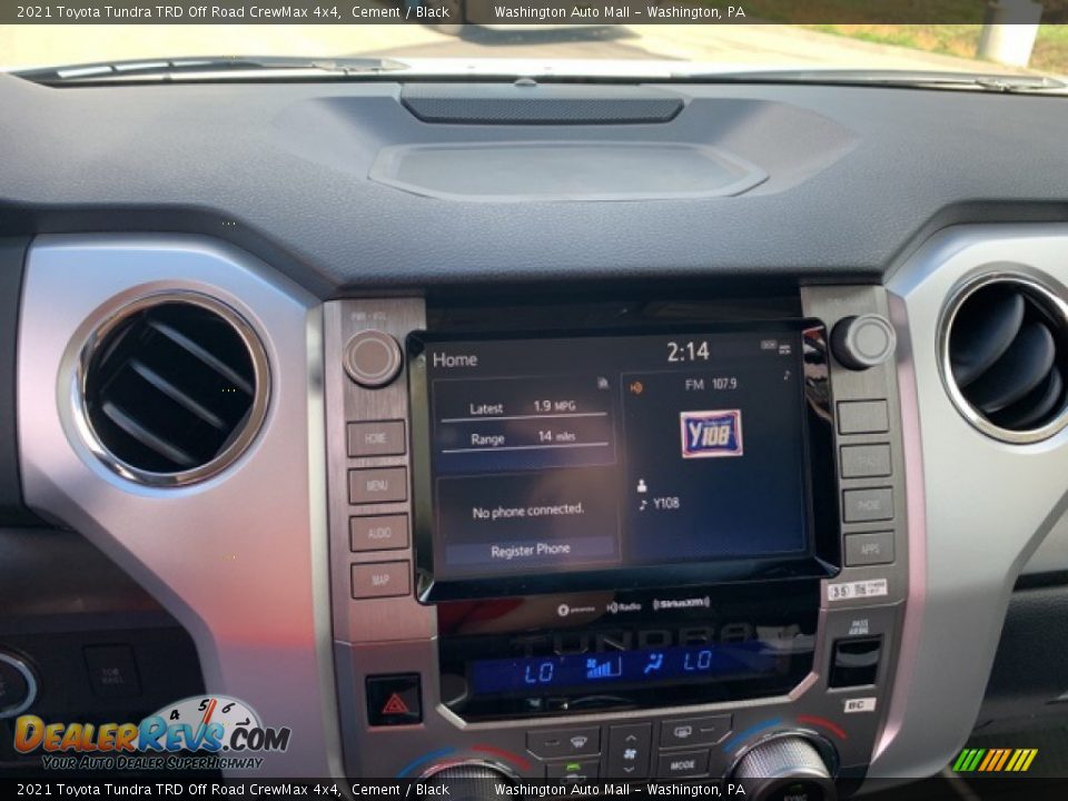 2021 Toyota Tundra TRD Off Road CrewMax 4x4 Cement / Black Photo #12
