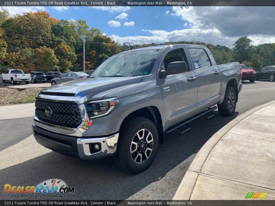 2021 Toyota Tundra TRD Off Road CrewMax 4x4 Cement / Black Photo #28