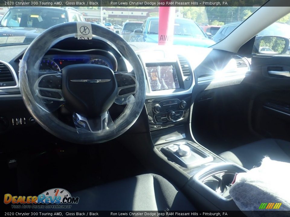 2020 Chrysler 300 Touring AWD Gloss Black / Black Photo #13