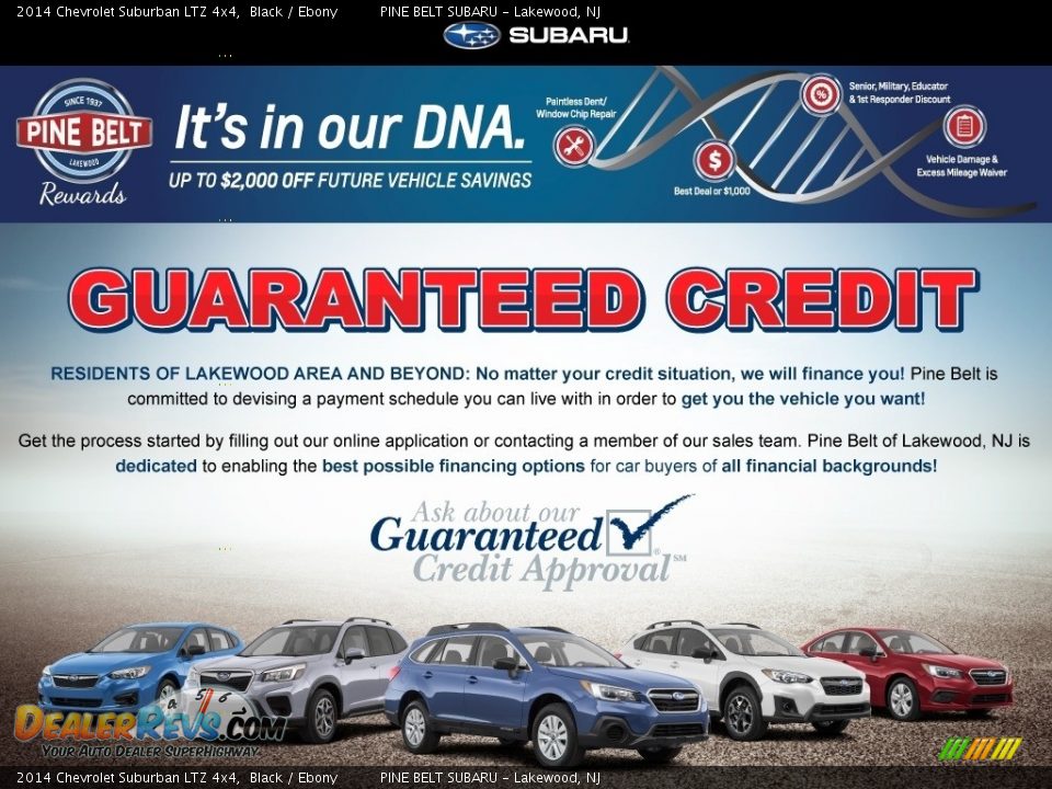 Dealer Info of 2014 Chevrolet Suburban LTZ 4x4 Photo #5