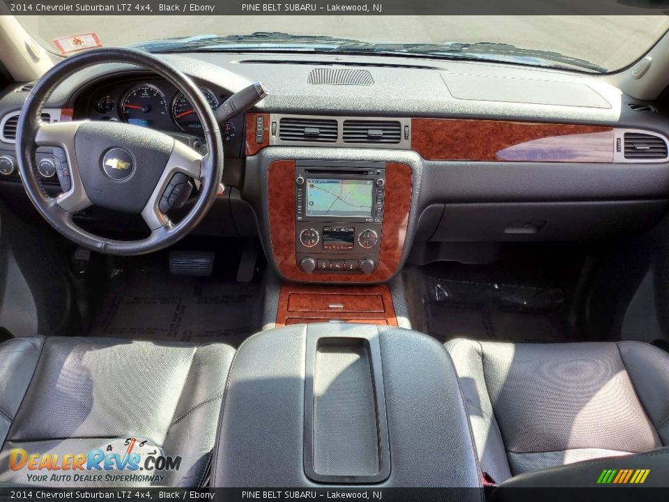 2014 Chevrolet Suburban LTZ 4x4 Black / Ebony Photo #6