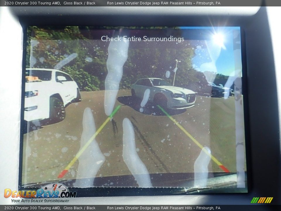 2020 Chrysler 300 Touring AWD Gloss Black / Black Photo #16