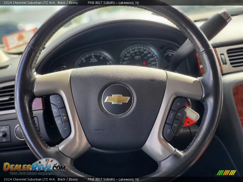 2014 Chevrolet Suburban LTZ 4x4 Black / Ebony Photo #10