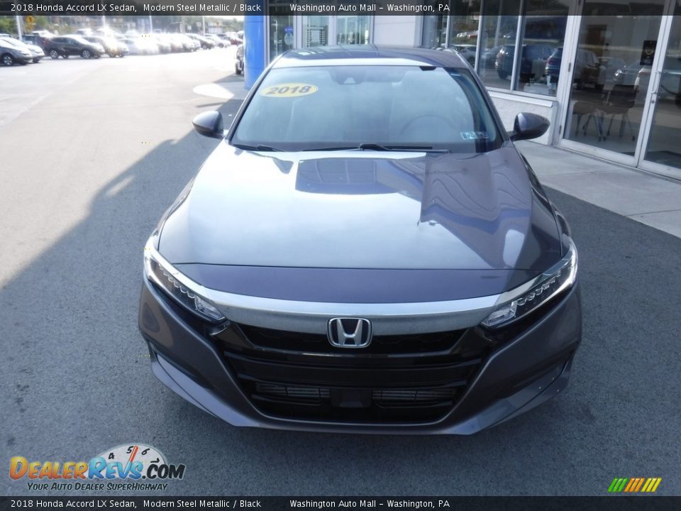 2018 Honda Accord LX Sedan Modern Steel Metallic / Black Photo #4