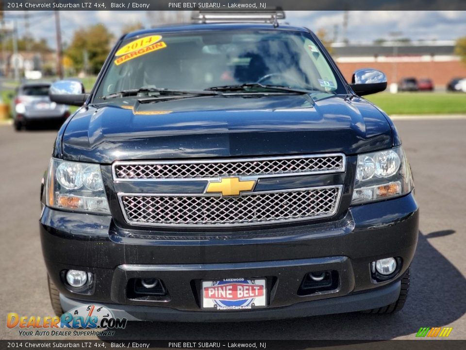 2014 Chevrolet Suburban LTZ 4x4 Black / Ebony Photo #20