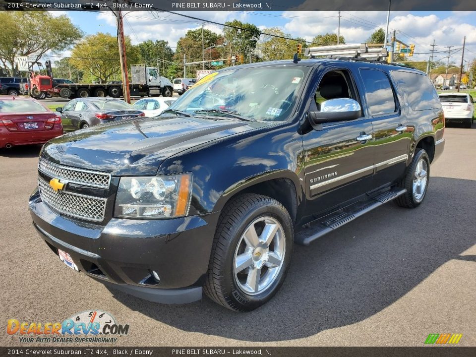 2014 Chevrolet Suburban LTZ 4x4 Black / Ebony Photo #21