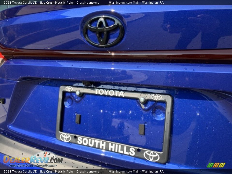 2021 Toyota Corolla SE Blue Crush Metallic / Light Gray/Moonstone Photo #27