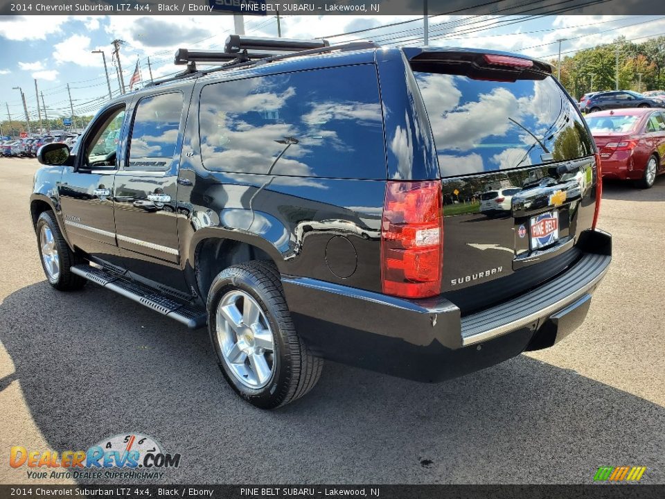 2014 Chevrolet Suburban LTZ 4x4 Black / Ebony Photo #23