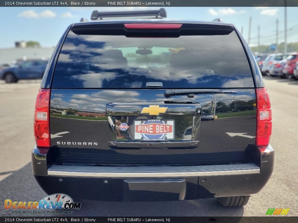 2014 Chevrolet Suburban LTZ 4x4 Black / Ebony Photo #24