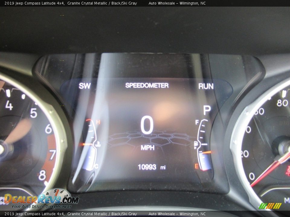 2019 Jeep Compass Latitude 4x4 Granite Crystal Metallic / Black/Ski Gray Photo #15